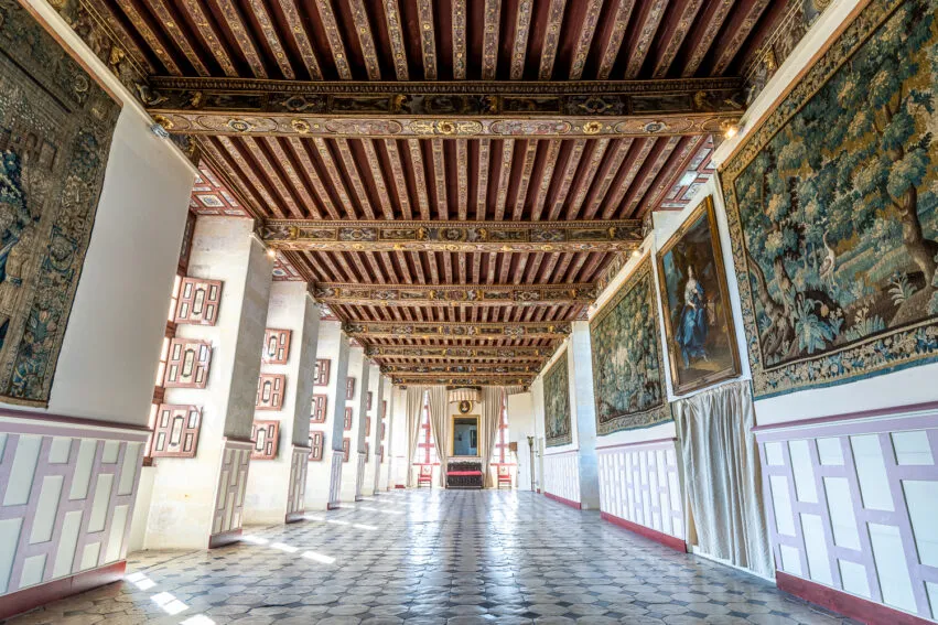 Chateau de Brissac, la grande galerie
