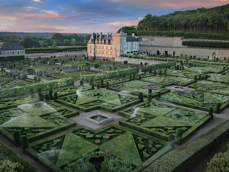 Circuit UNESCO, châteaux et bateaux en Centre-Val de Loire 12 CHATEAU ET JARDINS DE VILLANDRY