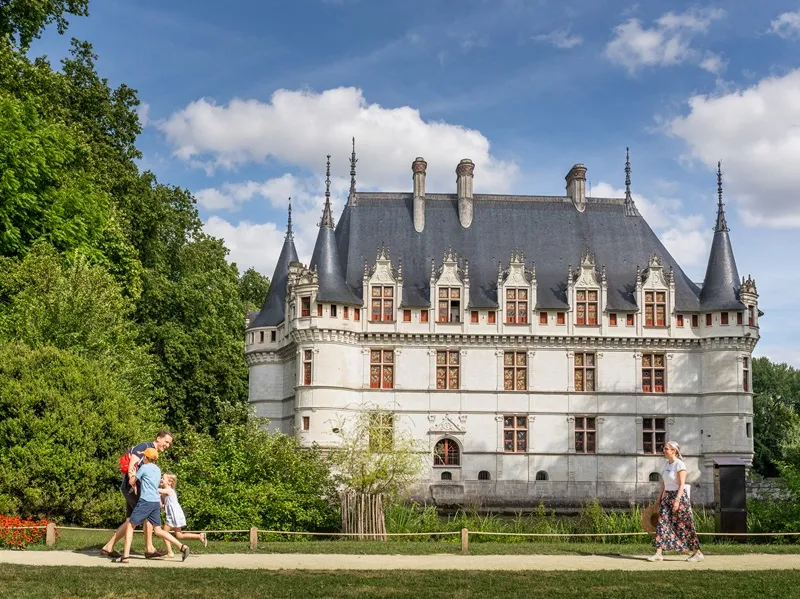 Aux alentours de Chinon 3 Château d'Azay-le-Rideau