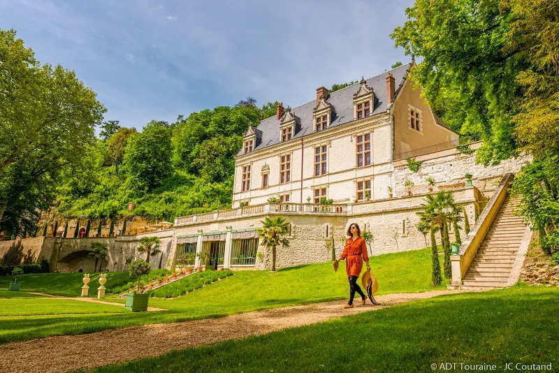 Étape à vélo entre Blois et Amboise 10 Domaine royal de Château Gaillard - Amboise