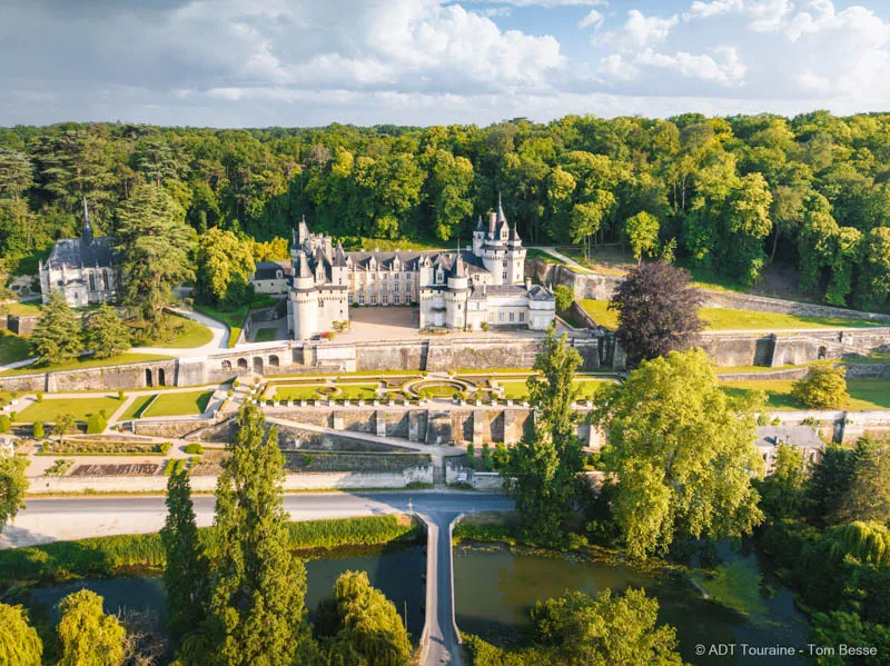Aux alentours de Chinon 6 Chateau d'Ussé - Val de Loire - France