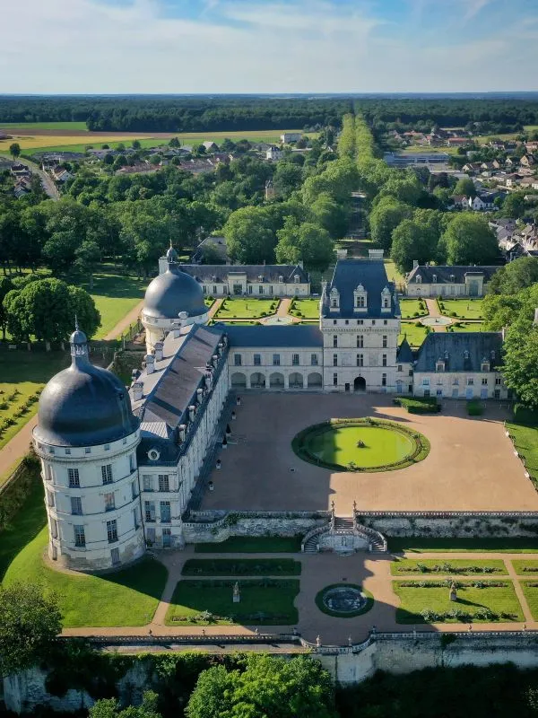 Château de Valençay – Vue aérienne 9