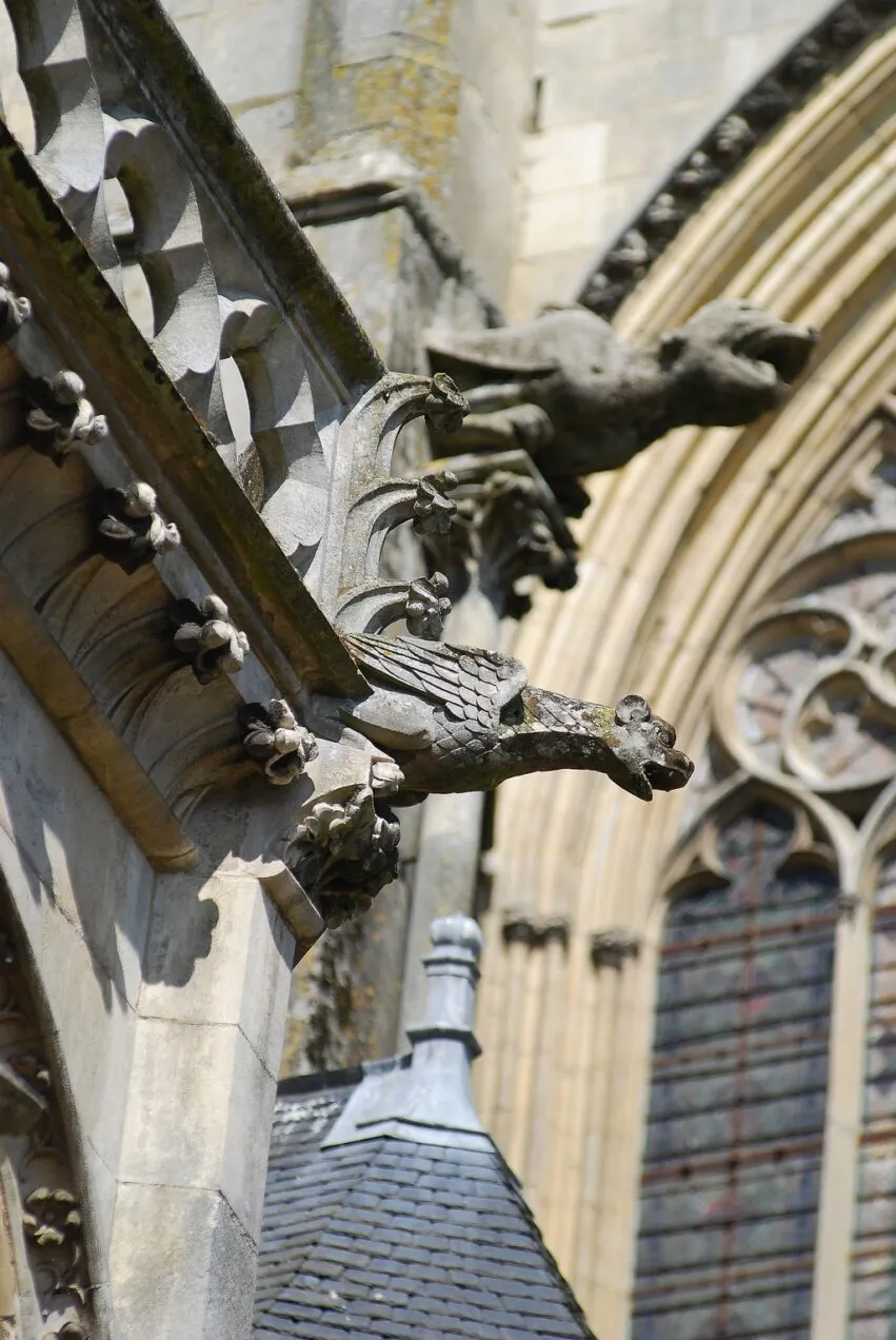FMA72-gargouille cathédrale