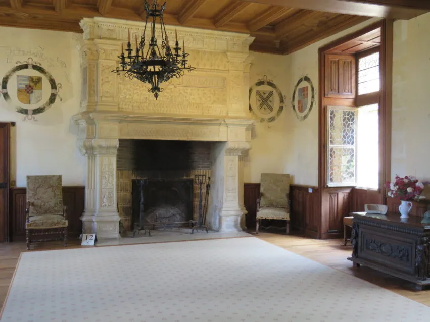 Grande salle du manoir – Maison natale de Ronsard
