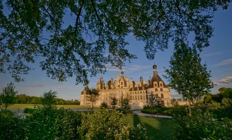 Les jardins du château de Chambord, théâtre des 500 ans de la Renaissance
