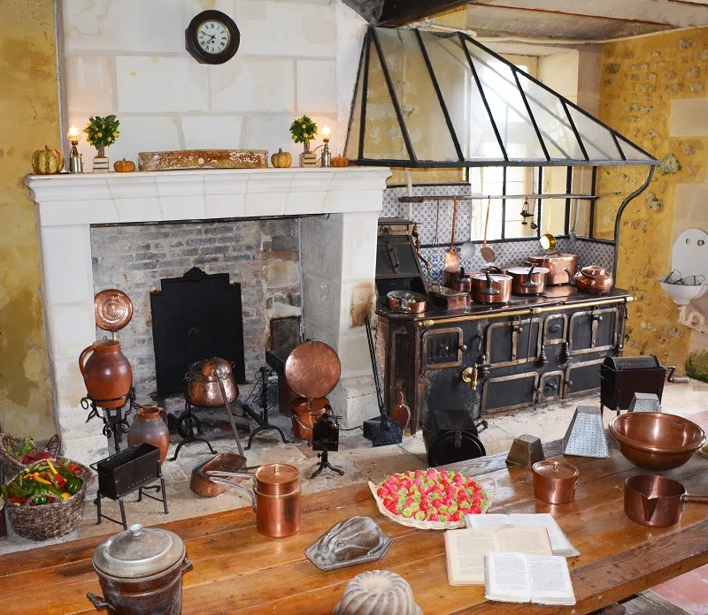Château de Montpoupon – Les cuisines