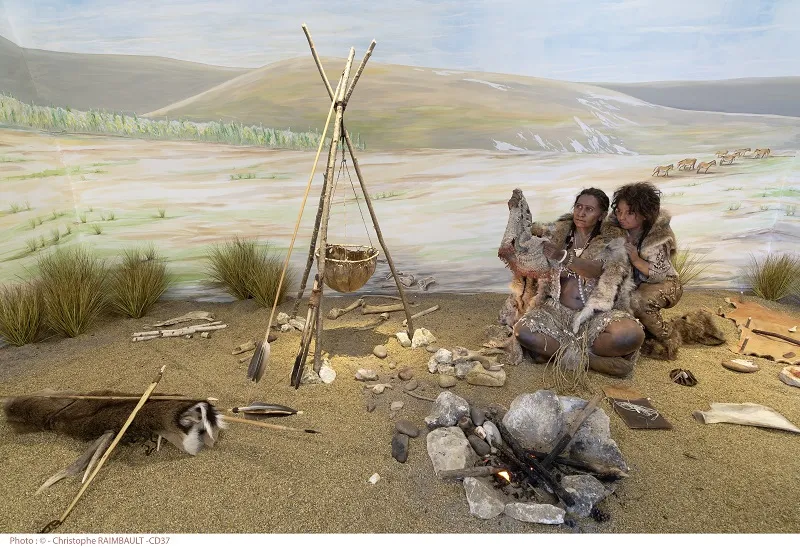 Exposition « L&rsquo;archéologie à grande vitesse » au musée du Grand Pressigny en Indre-et-loire. 2018.