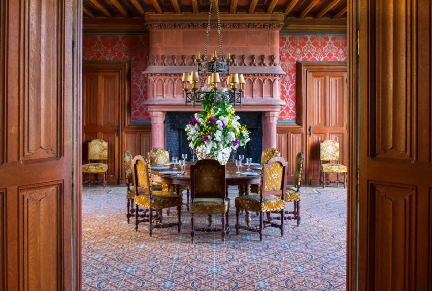 Salle à manger inscrite aux Monuments Historiques