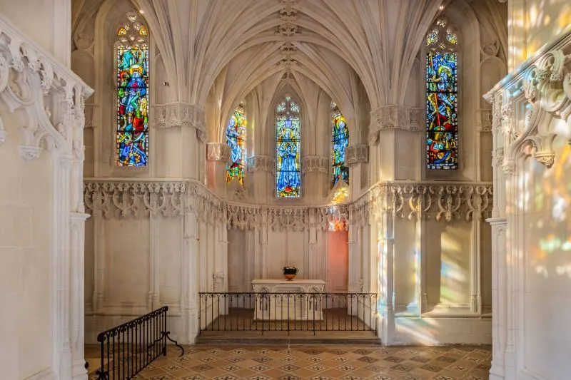 Château royal d&rsquo;Amboise, intérieur chapelle