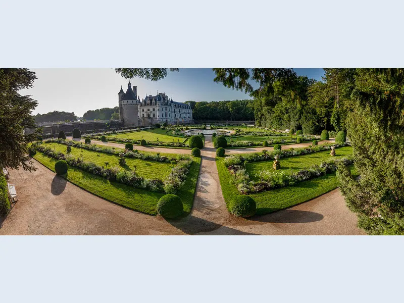 Château de Chenonceau – Le jardin de Catherine de Médicis