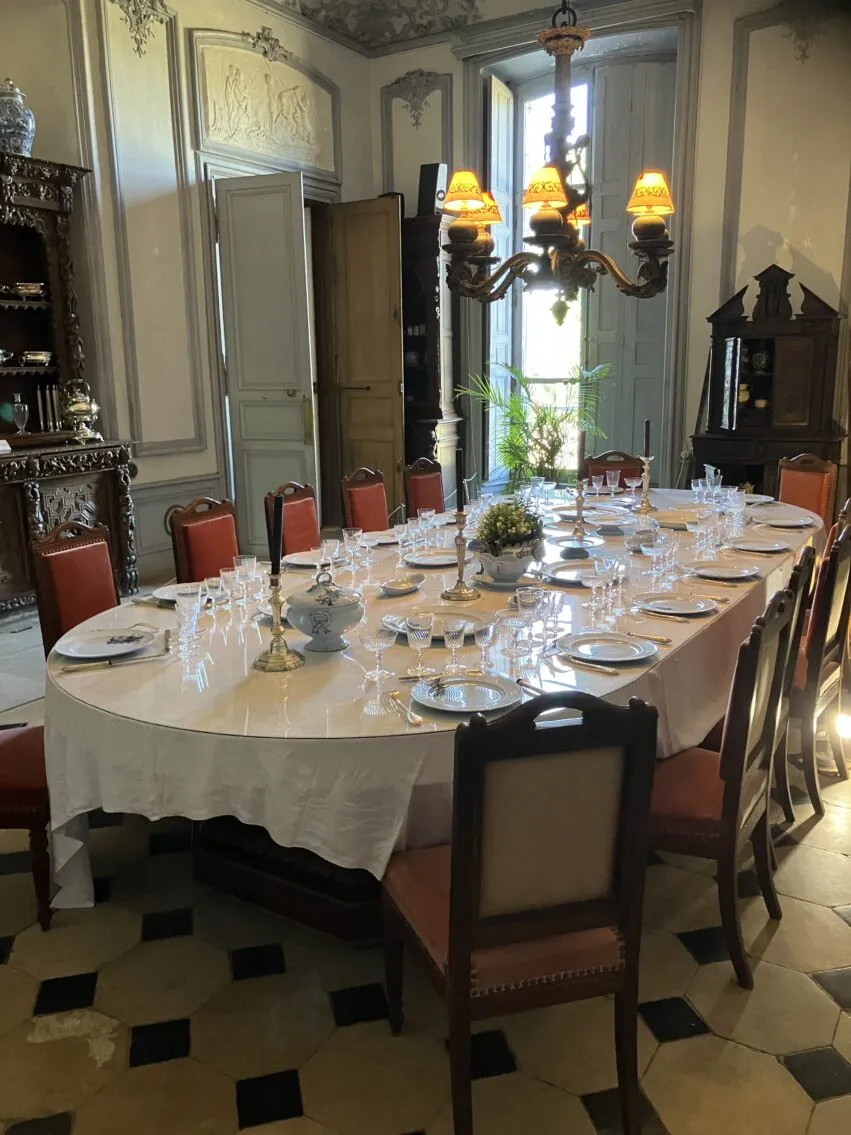 Château de Meslay – salle à manger