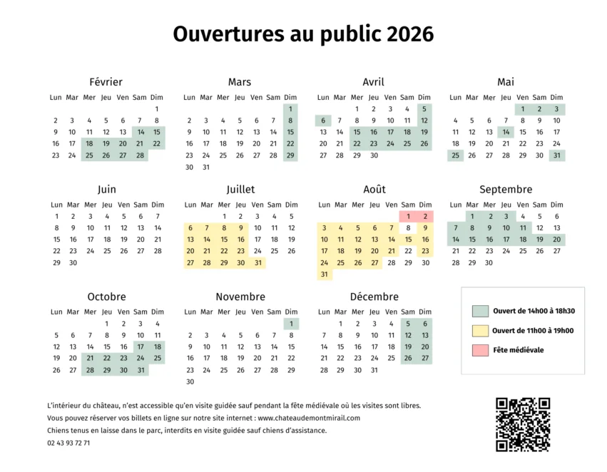 ouvertures 2026