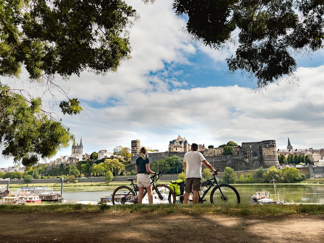 Image: Étape à vélo entre Blois et Amboise