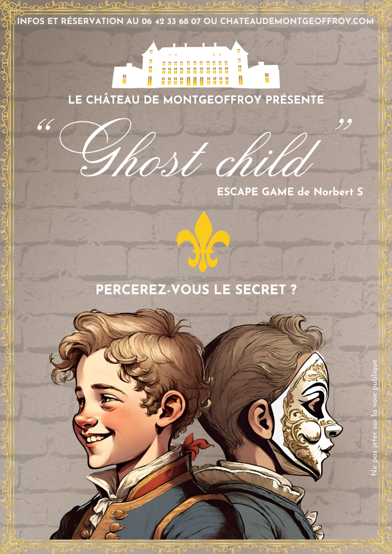 Image: Escape Game « Ghost Child » au Château de Montgeoffroy à Mazé